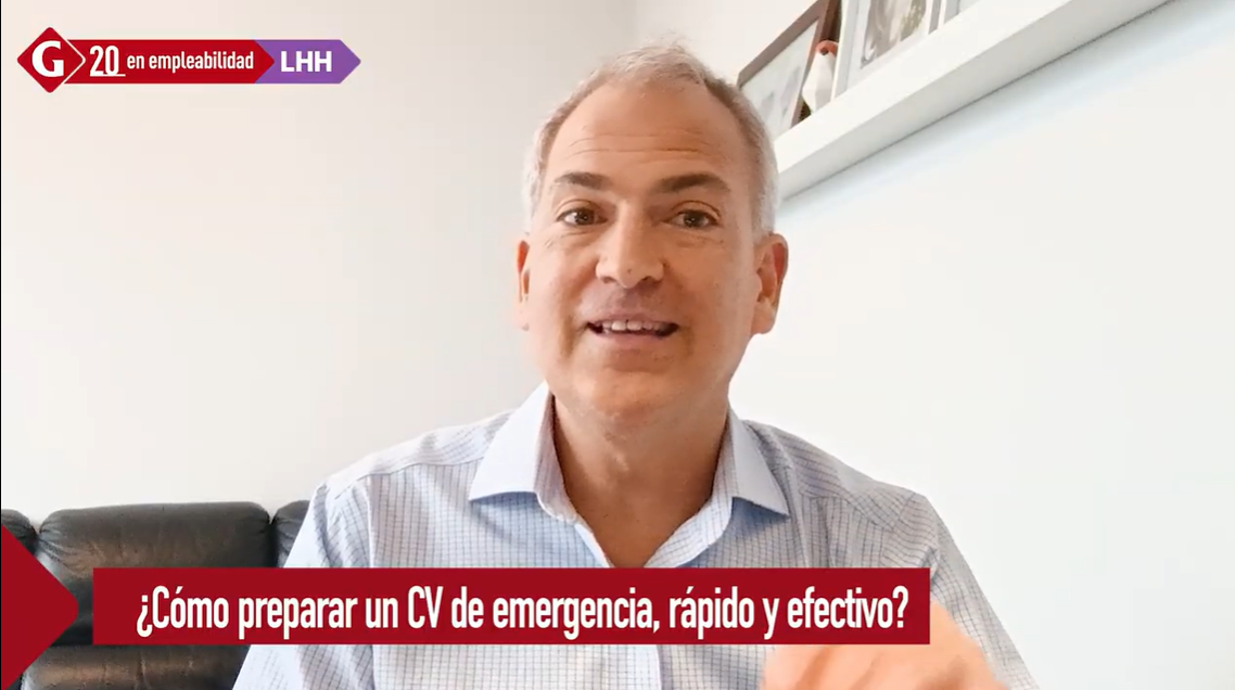 Cómo hacer un CV de emergencia